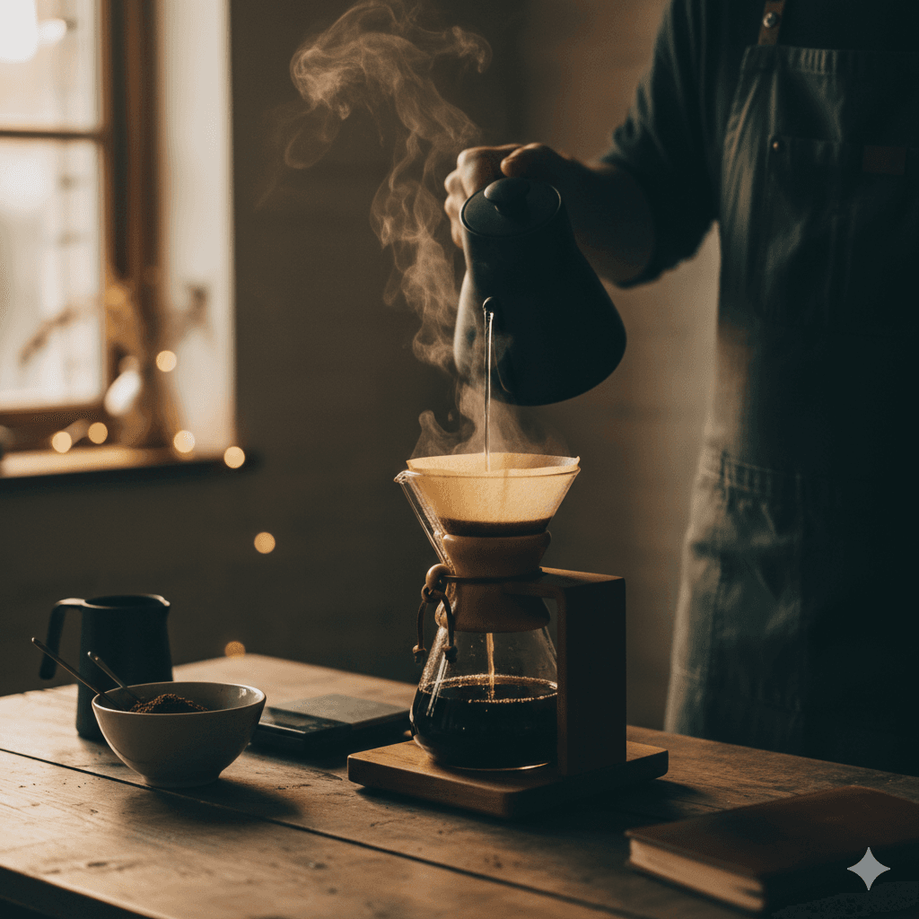 Café filtrado ritual